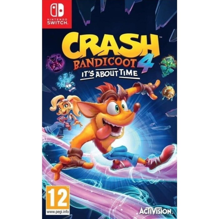 Ігри Nintendo Switch: Crash Bandicoot 4: It's About Time від Activision у магазині GameBuy