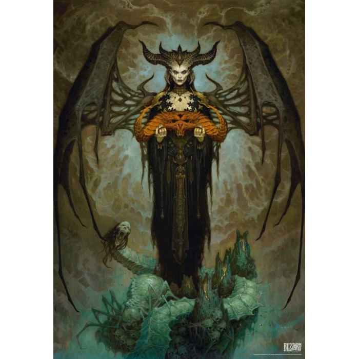 Аксесуари: Пазл Diablo IV Lilith Puzzles 1000 ел. від GoodLoot у магазині GameBuy, номер фото: 2