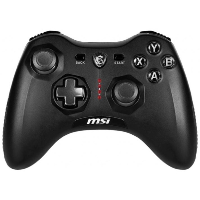 Аксессуары для консолей и ПК: Проводной геймпад MSI Force GC20 V2 (Черный) от MSI в магазине GameBuy