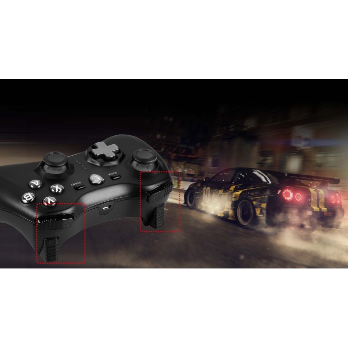 Аксессуары для консолей и ПК: Проводной геймпад MSI Force GC20 V2 (Черный) от MSI в магазине GameBuy, номер фото: 2