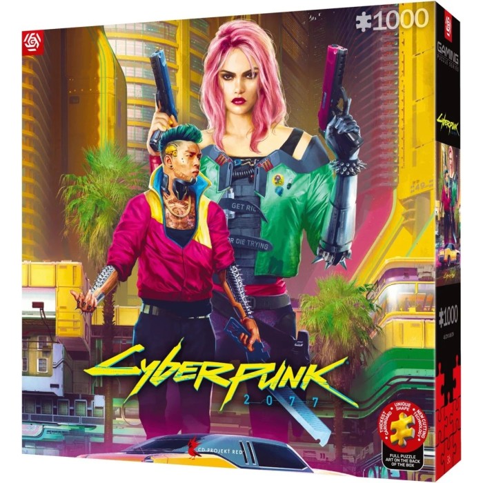 Аксесуари: Пазл Cyberpunk 2077 Kitsch Style 1000 ел. від GoodLoot у магазині GameBuy, номер фото: 1