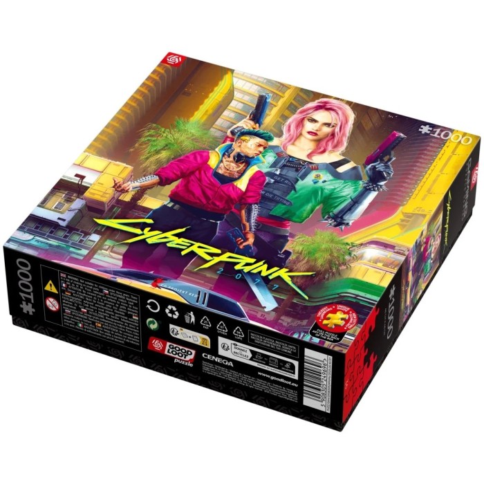 Аксесуари: Пазл Cyberpunk 2077 Kitsch Style 1000 ел. від GoodLoot у магазині GameBuy, номер фото: 10