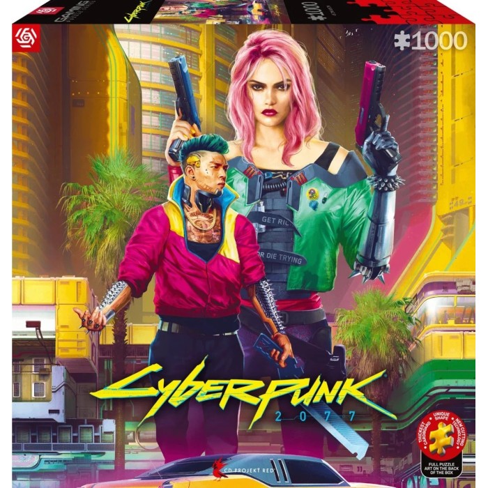 Аксесуари: Пазл Cyberpunk 2077 Kitsch Style 1000 ел. від GoodLoot у магазині GameBuy, номер фото: 3