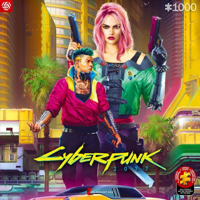 Аксесуари: Пазл Cyberpunk 2077 Kitsch Style 1000 ел. від GoodLoot у магазині GameBuy, номер фото: 4