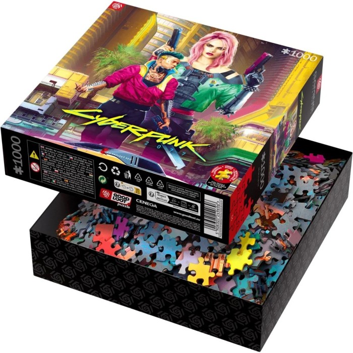 Аксесуари: Пазл Cyberpunk 2077 Kitsch Style 1000 ел. від GoodLoot у магазині GameBuy, номер фото: 9