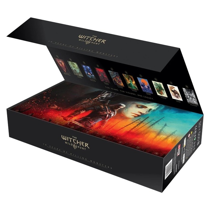 Аксессуары: Коллекция пазлов The Witcher 3: Wild Hunt (10th Anniversary Edition) 10 штук по 500 элементов от CD Projekt в магазине GameBuy