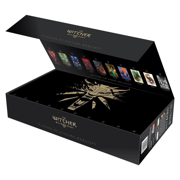 Аксессуары: Коллекция пазлов The Witcher 3: Wild Hunt (10th Anniversary Edition) 10 штук по 500 элементов от CD Projekt в магазине GameBuy, номер фото: 1