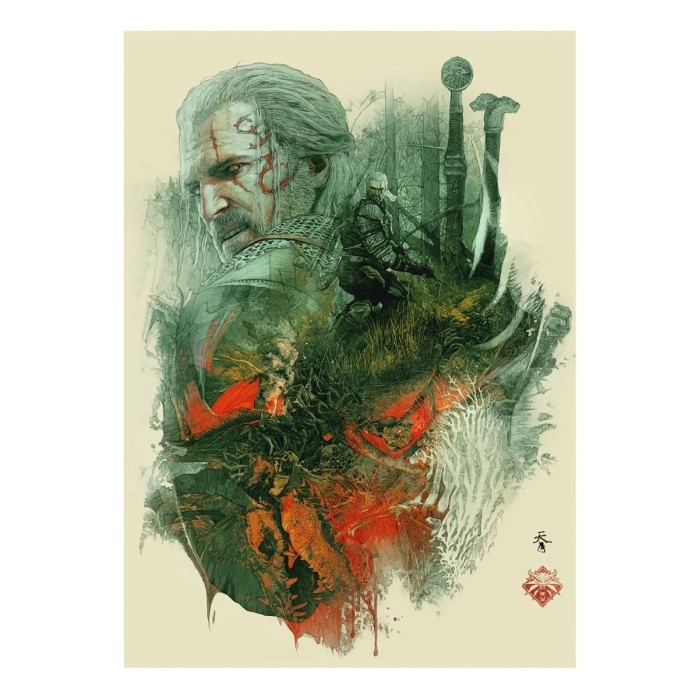 Аксессуары: Коллекция пазлов The Witcher 3: Wild Hunt (10th Anniversary Edition) 10 штук по 500 элементов от CD Projekt в магазине GameBuy, номер фото: 4