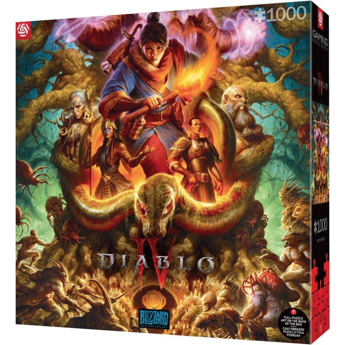 Аксессуары: Пазл Diablo IV Horadrim 1000 эл. от GoodLoot в магазине GameBuy, номер фото: 1