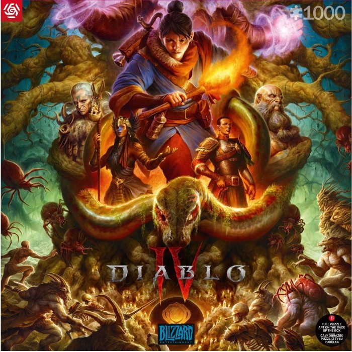 Аксессуары: Пазл Diablo IV Horadrim 1000 эл. от GoodLoot в магазине GameBuy, номер фото: 3