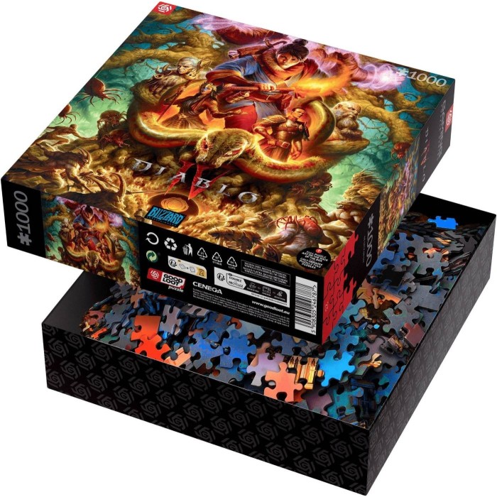 Аксессуары: Пазл Diablo IV Horadrim 1000 эл. от GoodLoot в магазине GameBuy, номер фото: 5