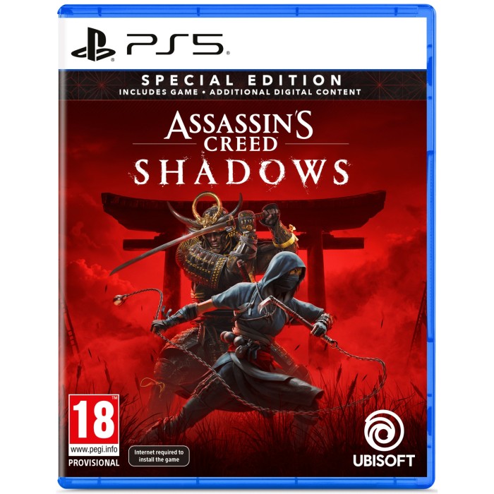 Ігри PlayStation 5: Assassin's Creed Shadows (Special Edition) від Ubisoft у магазині GameBuy