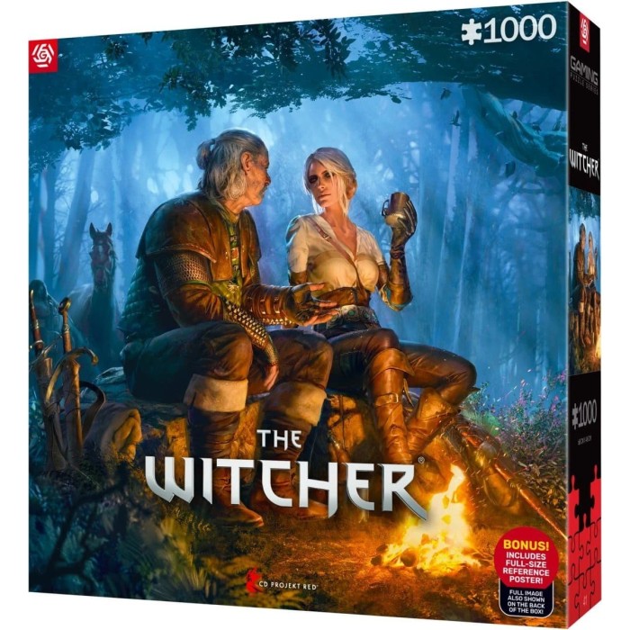 Аксесуари: Пазл The Witcher Journey of Ciri 1000 ел. від GoodLoot у магазині GameBuy, номер фото: 1