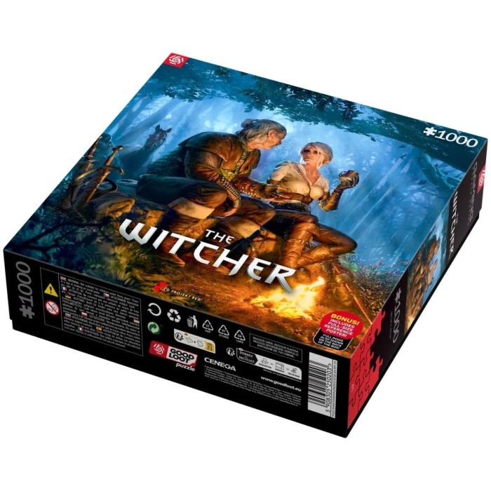 Аксесуари: Пазл The Witcher Journey of Ciri 1000 ел. від GoodLoot у магазині GameBuy, номер фото: 10