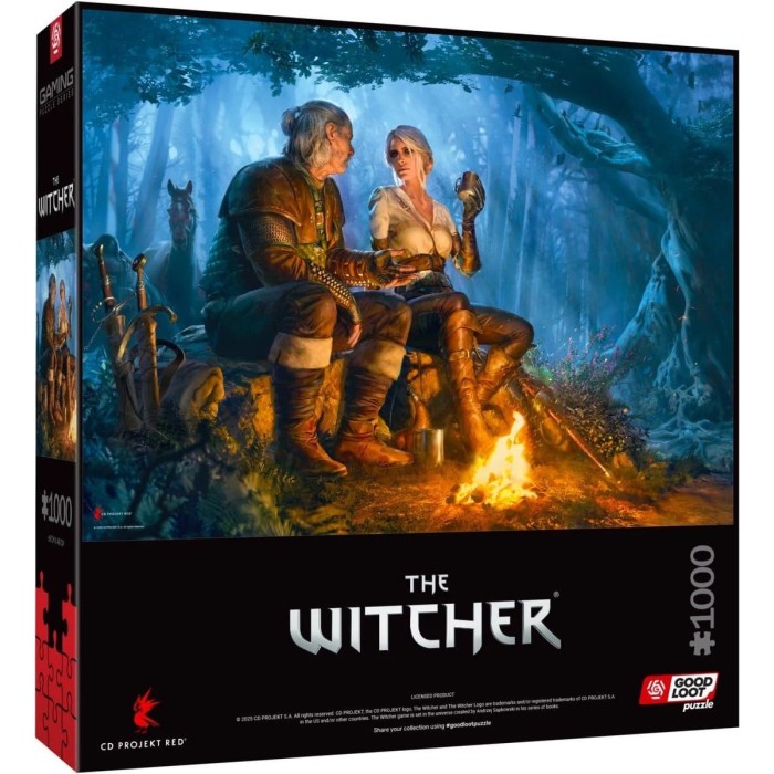Аксесуари: Пазл The Witcher Journey of Ciri 1000 ел. від GoodLoot у магазині GameBuy, номер фото: 2