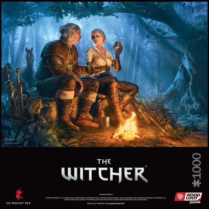 Аксесуари: Пазл The Witcher Journey of Ciri 1000 ел. від GoodLoot у магазині GameBuy, номер фото: 3