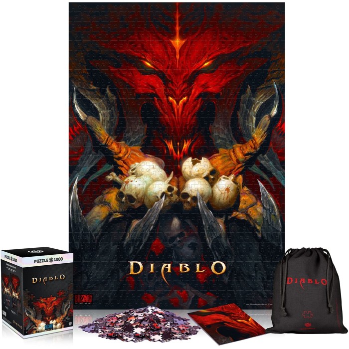 Аксесуари: Пазл Diablo: Lord of Terror Puzzles 1000 ел. від GoodLoot у магазині GameBuy, номер фото: 1