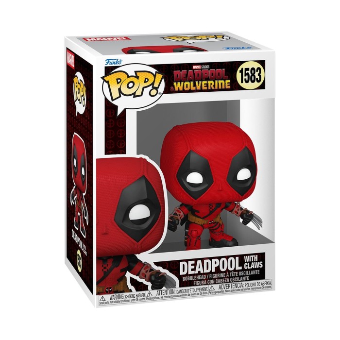Funko Pop: Ігрова фігурка Funko POP! серії Дедпул 3 — Дедпул із кігтями № 1583 від Funko у магазині GameBuy, номер фото: 1