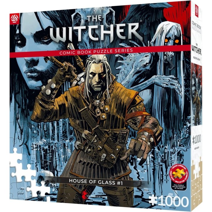 Аксесуари: Пазл The Witcher House of Glass 1000 ел. від GoodLoot у магазині GameBuy, номер фото: 1