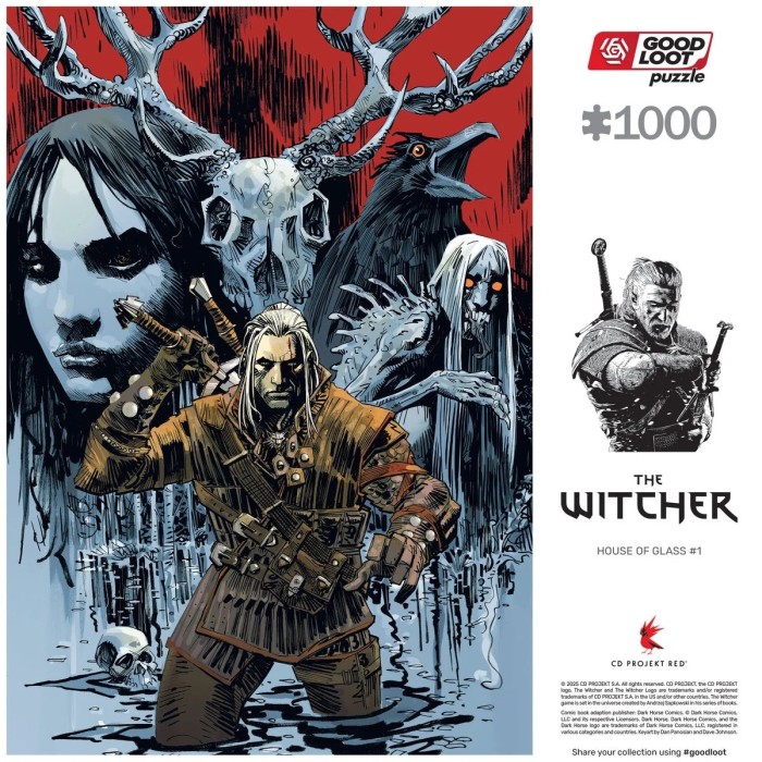 Аксесуари: Пазл The Witcher House of Glass 1000 ел. від GoodLoot у магазині GameBuy, номер фото: 4