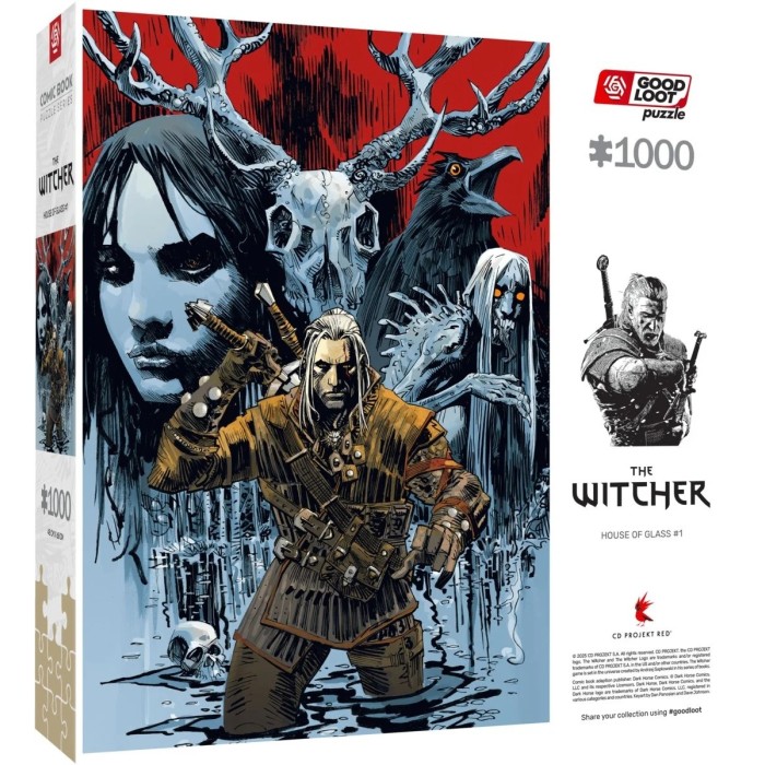 Аксесуари: Пазл The Witcher House of Glass 1000 ел. від GoodLoot у магазині GameBuy, номер фото: 5