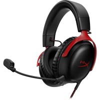 Игровая гарнитура HyperX Cloud III, чёрно-красная
