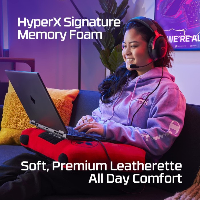 Аксессуары для консолей и ПК: Игровая гарнитура HyperX Cloud III, чёрно-красная от HyperX в магазине GameBuy, номер фото: 10