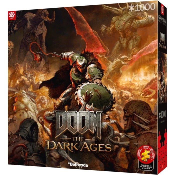 Аксессуары: Пазл Doom Dark Ages Slayer`s Rage 1000 эл. от GoodLoot в магазине GameBuy, номер фото: 1