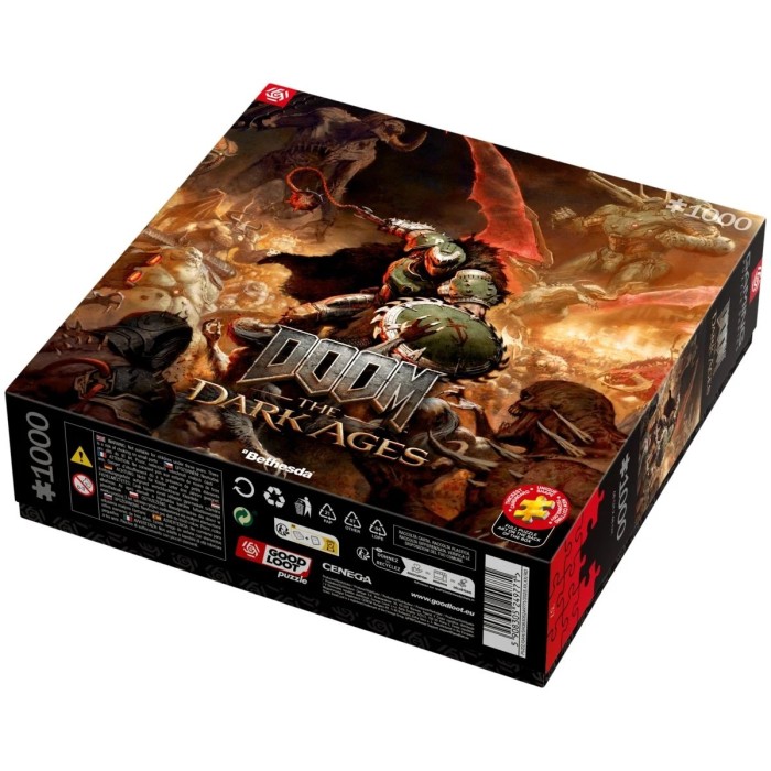 Аксессуары: Пазл Doom Dark Ages Slayer`s Rage 1000 эл. от GoodLoot в магазине GameBuy, номер фото: 10