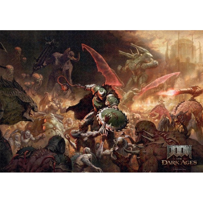 Аксессуары: Пазл Doom Dark Ages Slayer`s Rage 1000 эл. от GoodLoot в магазине GameBuy, номер фото: 7