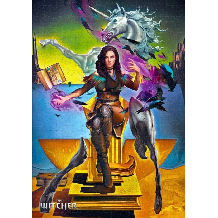 Аксесуари: Пазл The Witcher Yennefer & Salvador Dali 1000 ел. від GoodLoot у магазині GameBuy, номер фото: 4