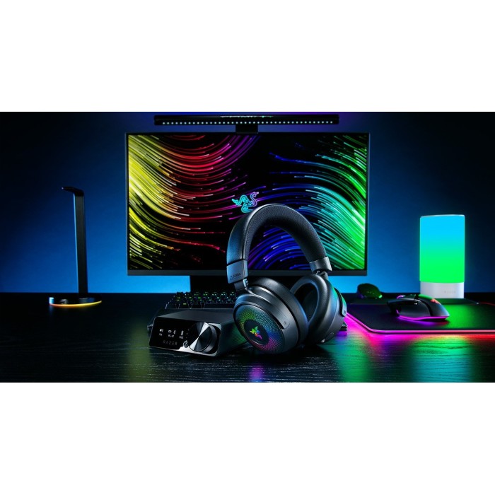Аксесуари для консолей та ПК: Ігрова гарнітура Razer Kraken V4 Pro, чорна від Razer у магазині GameBuy, номер фото: 1