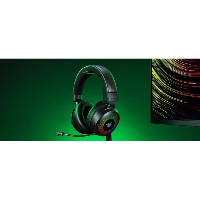 Аксесуари для консолей та ПК: Ігрова гарнітура Razer Kraken V4 Pro, чорна від Razer у магазині GameBuy, номер фото: 4