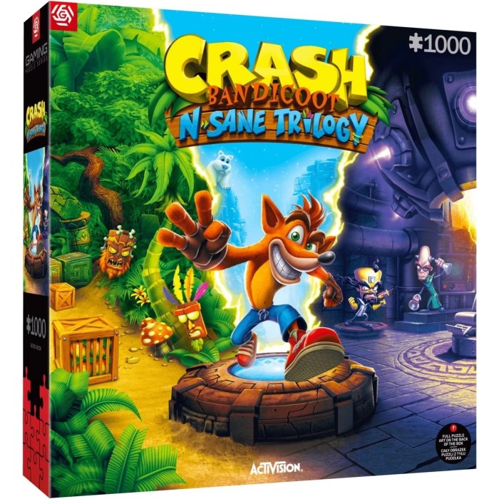 Аксесуари: Пазл Crash Bandicoot N Sane Trilogy 1000 ел. від GoodLoot у магазині GameBuy