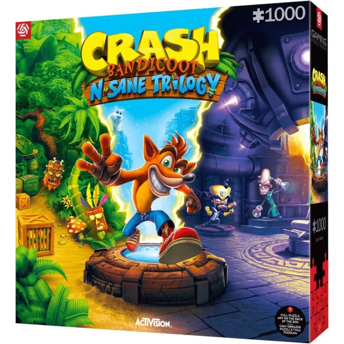 Аксесуари: Пазл Crash Bandicoot N Sane Trilogy 1000 ел. від GoodLoot у магазині GameBuy, номер фото: 1