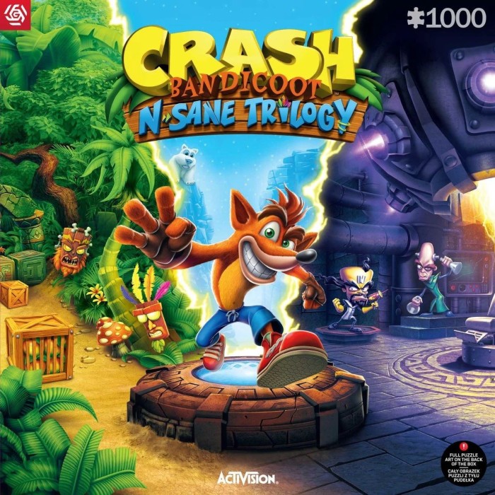 Аксесуари: Пазл Crash Bandicoot N Sane Trilogy 1000 ел. від GoodLoot у магазині GameBuy, номер фото: 3