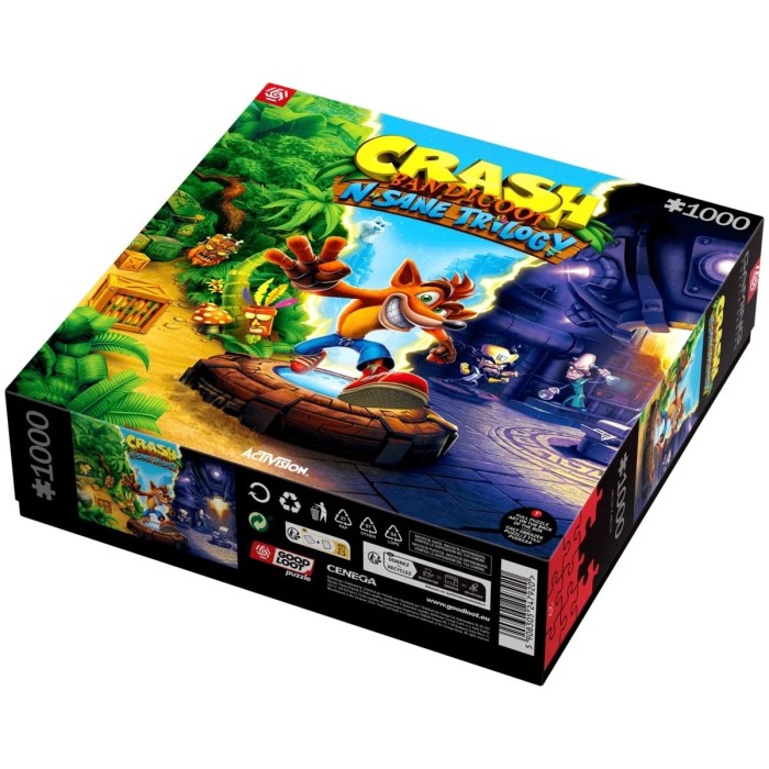 Аксесуари: Пазл Crash Bandicoot N Sane Trilogy 1000 ел. від GoodLoot у магазині GameBuy, номер фото: 7