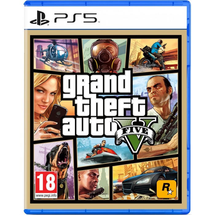 Игры PlayStation 5: Grand Theft Auto V от Rockstar Games в магазине GameBuy