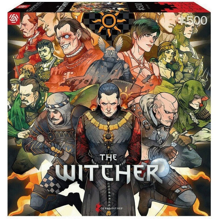 Аксесуари: Пазл Witcher Nilfgaard Puzzles 500 ел. від GoodLoot у магазині GameBuy, номер фото: 1