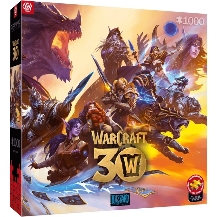 Аксесуари: Пазл Warcraft 30th Anniversary 1000 ел. від GoodLoot у магазині GameBuy