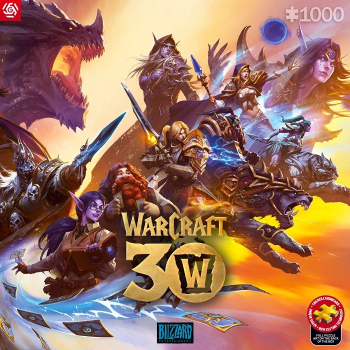 Аксесуари: Пазл Warcraft 30th Anniversary 1000 ел. від GoodLoot у магазині GameBuy, номер фото: 3