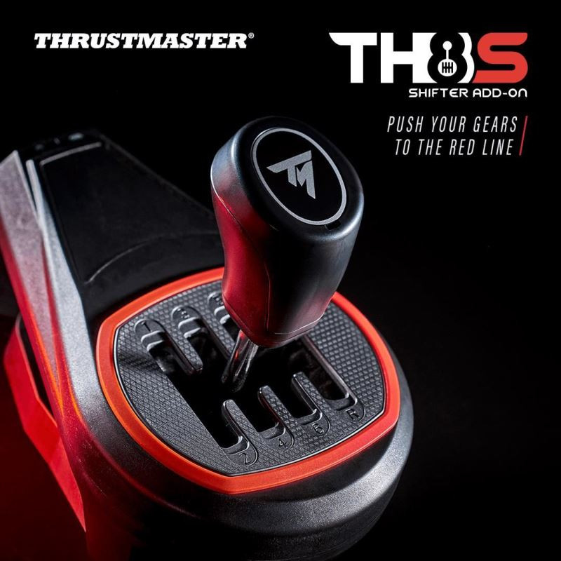 Аксесуари для консолей: Важіль коробки передач Thrustmaster TH8S Shifter Add-On для PS4/PS5/PC/XBOX від Thrustmaster у магазині GameBuy, номер фото: 6