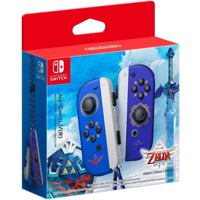 Аксесуари для консолей та ПК: Набір контролерів Nintendo Joy-Con (The Legend of Zelda: Skyward Sword) від Nintendo у магазині GameBuy, номер фото: 4