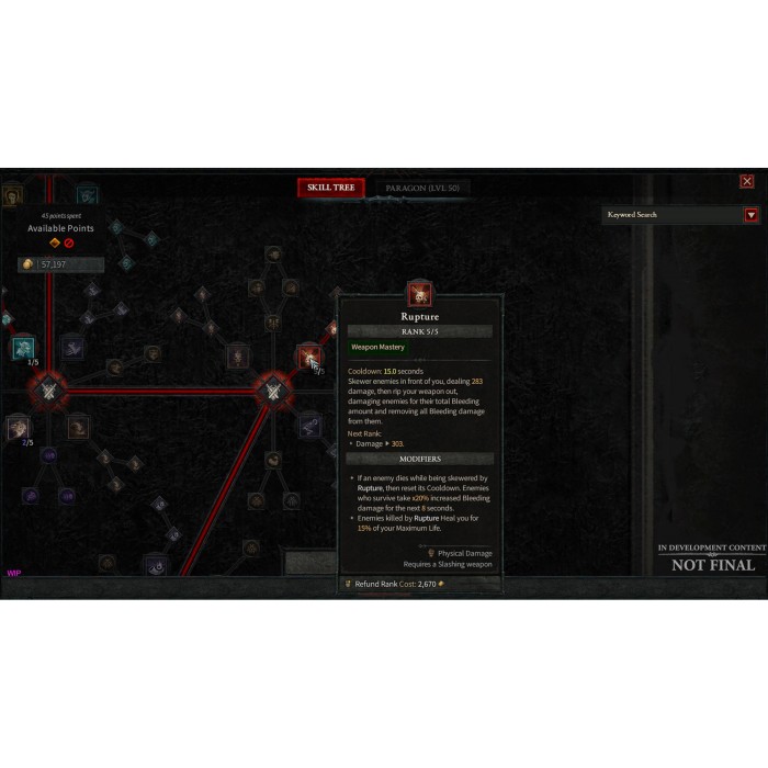 Игры Xbox Series X: Diablo 4 от Blizzard Entertainment в магазине GameBuy, номер фото: 93