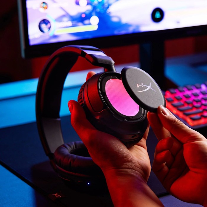 Аксесуари для консолей та ПК: Ігрова гарнітура HyperX Cloud Flight 2, чорна від HyperX у магазині GameBuy, номер фото: 11