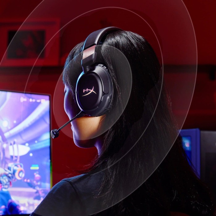 Аксесуари для консолей та ПК: Ігрова гарнітура HyperX Cloud Flight 2, чорна від HyperX у магазині GameBuy, номер фото: 13