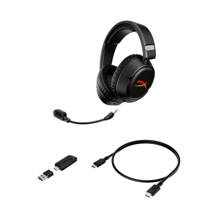 Аксесуари для консолей та ПК: Ігрова гарнітура HyperX Cloud Flight 2, чорна від HyperX у магазині GameBuy, номер фото: 8