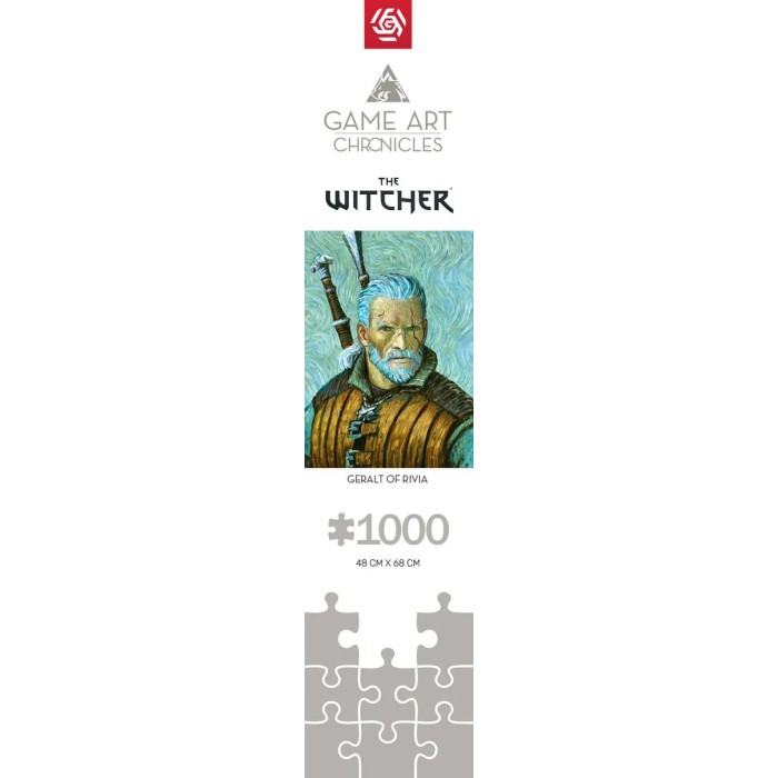 Аксессуары: Пазл The Witcher Geralt of Rivia & Vincent van Gogh 1000 эл. от GoodLoot в магазине GameBuy, номер фото: 5