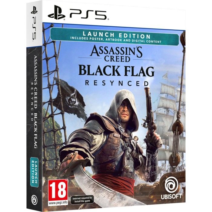 Игры PlayStation 5: Assassin's Creed Black Flag Resynced Launch Edition от Ubisoft в магазине GameBuy