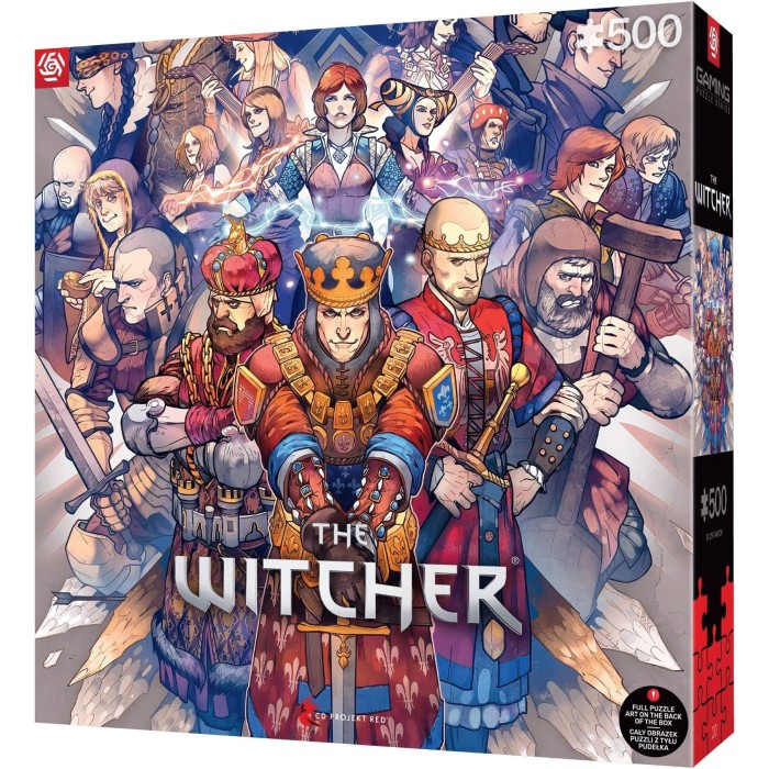 Аксесуари: Пазл The Witcher Northern Realms 500 ел. від GoodLoot у магазині GameBuy, номер фото: 1